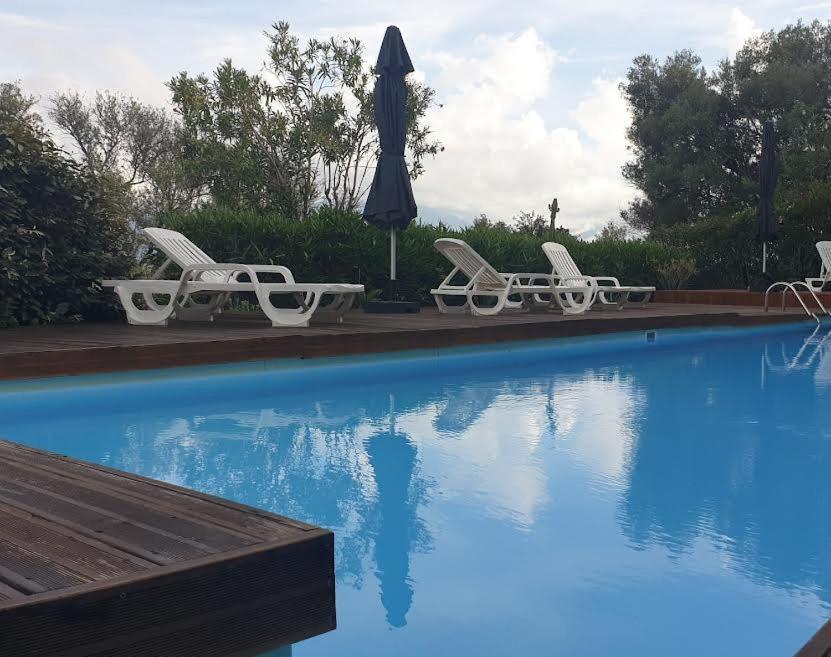 Belle Location Sur Lumio Avec Vue Remarquable Et Jardin Villa Bagian luar foto